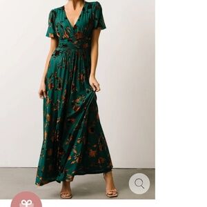 Baltic Born Leslie Velvet Maxi Dress, L  - used